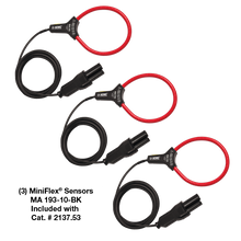 AEMC PEL 112 Power & Energy Logger Kit with MiniFlex sensors and accessories