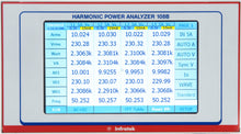 Infratek 108B-4 Harmonic Power Analyzer – Four Phase.
