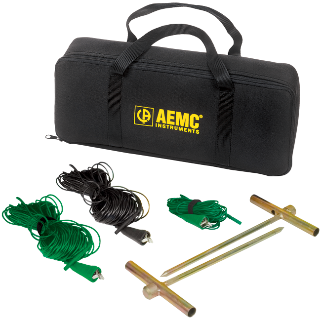 AEMC 2135.38 Ground Test Kit for 3-Point Testing, 100 ft