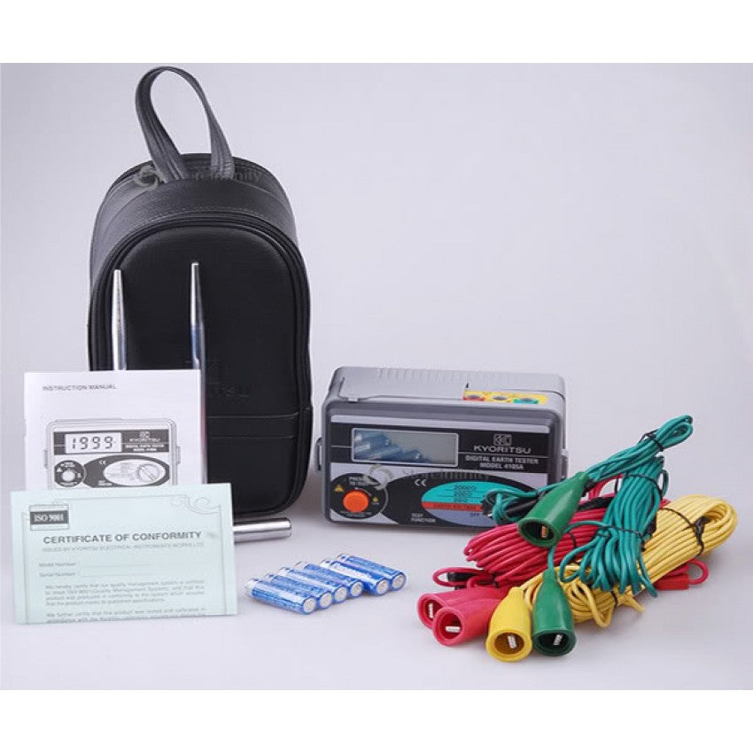 Kyoritsu KEW 4105A Ground Tester | Rugged • Compact • Ships from