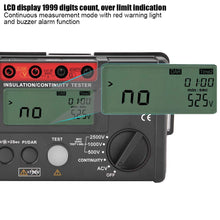 UT502A 2.5 kV Insulation Resistance Tester