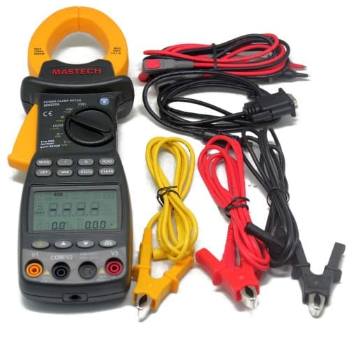 MS2205 Digital Power Clamp Meter Three Phase Harmonic Tester