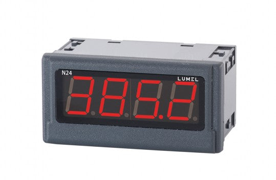 LUMEL N24-S Digital Indicator 4-digits red display, DC V, mA input