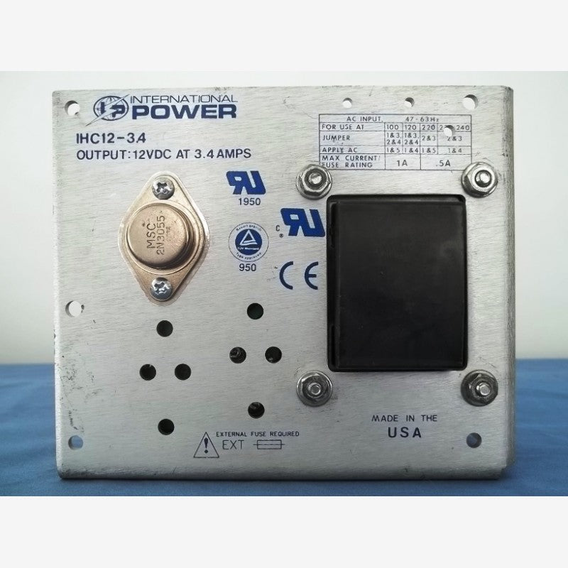 International Power - IHC12-3.4 - Open Frame Power Supply
