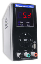 Global Specialties 1325 – 80W Single Output DC Power Supply with USB Charging Port (CSA Approved)