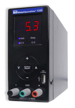 Global Specialties 1325 – 80W Single Output DC Power Supply with USB Charging Port (CSA Approved)
