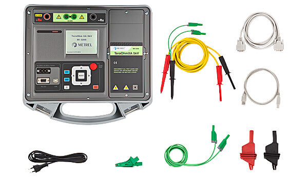 Metrel MI 3205 TeraOhmXA – 5kV Advanced High-Voltage Insulation Resistance Tester