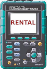 Rental - Kyoritsu KEW 6310  3 Phase Power Quality Analyzer
