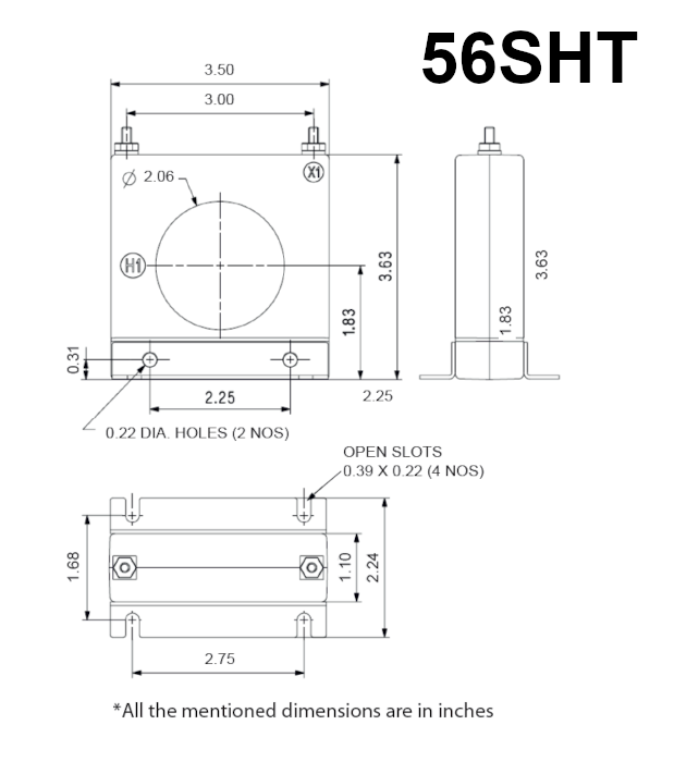 SHT series Current Transformers (CT)