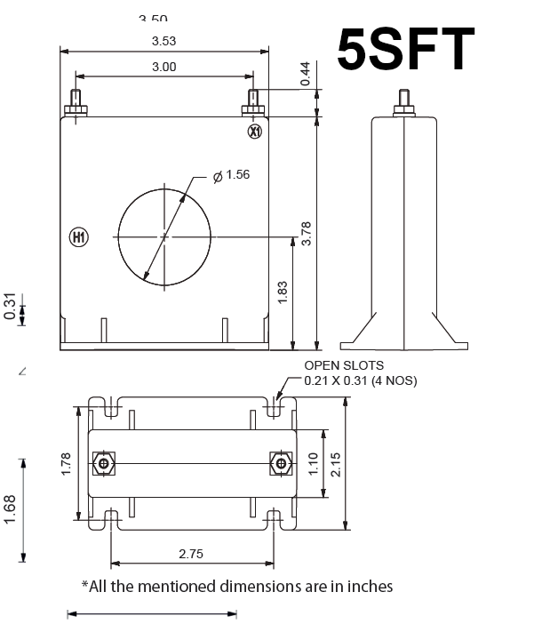SFT series Current Transformers (CT)