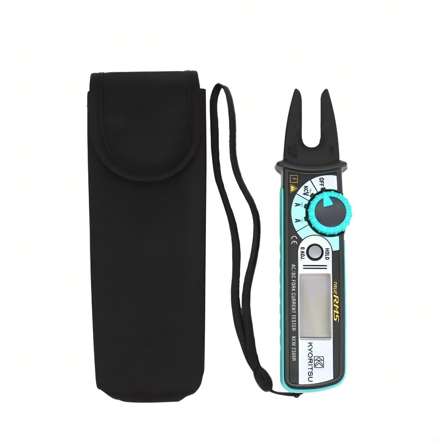 Kyoritsu KEW-2300R Fork Current Tester — 100 A AC/DC True RMS