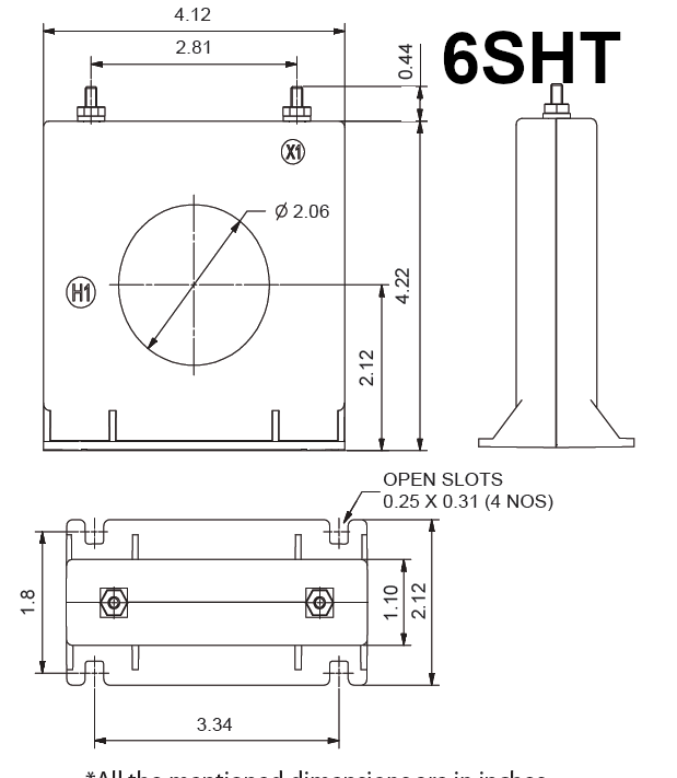SHT series Current Transformers (CT)