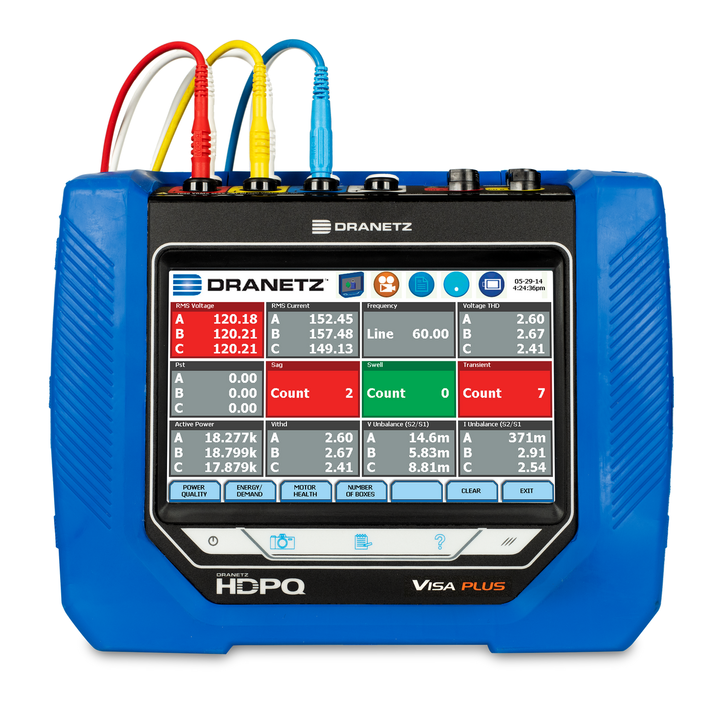 Dranetz HDPQ Visa – Portable Power Quality Analyzer