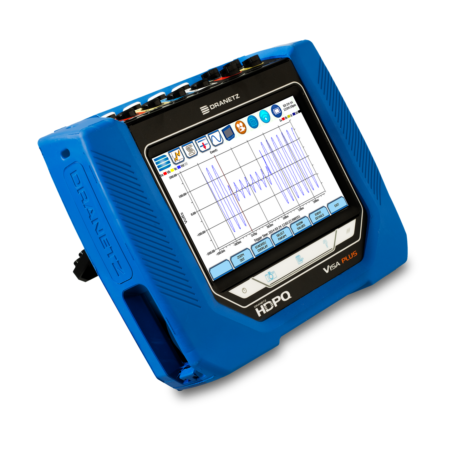Dranetz HDPQ Visa – Portable Power Quality Analyzer