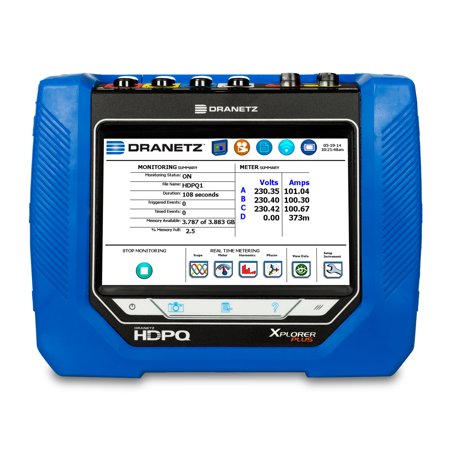Dranetz HDPQ-Xplorer Plus