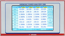 Infratek 108B-3 Harmonic Power Analyzer – Three Phase.