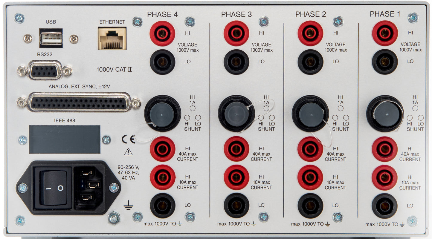 Infratek 108B-3 Harmonic Power Analyzer – Three Phase.