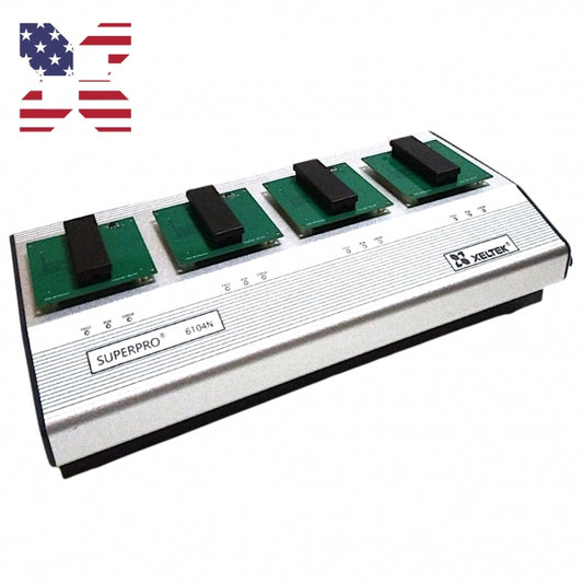 Xeltek SuperPro 6104NGP – Ultra-High-Speed 4-Gang Universal IC Programmer