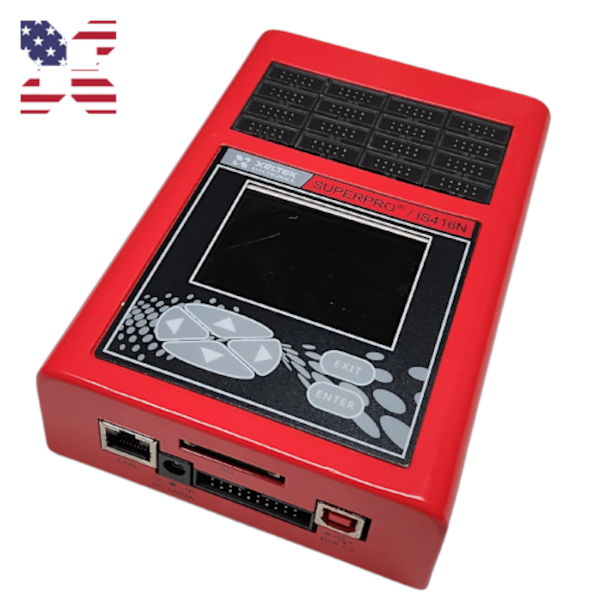 Xeltek SuperPro IS416N In-System Gang Programmer – 4-Port ISP Flash & MCU Production Tool