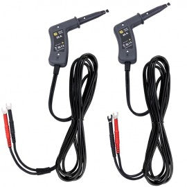 AEMC Spring-Loaded Kelvin Probes – 25 A, 10 ft Pistol-Grip