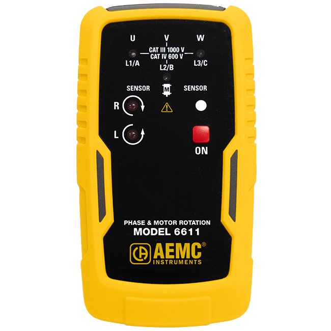 AEMC 6611 – Phase & Motor Rotation Meter
