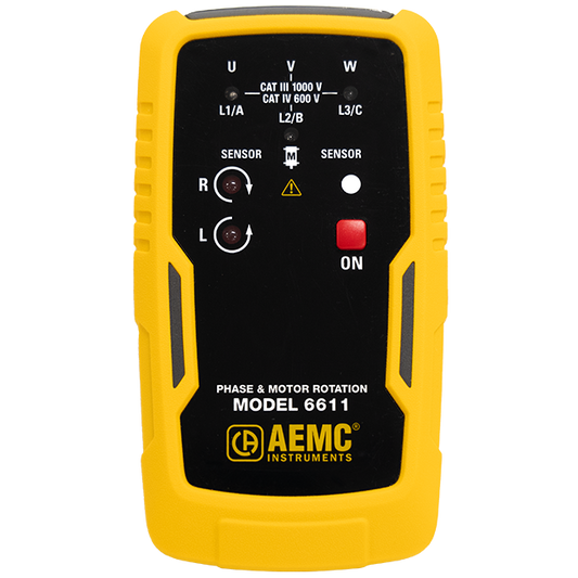 AEMC 6611 – Phase & Motor Rotation Meter