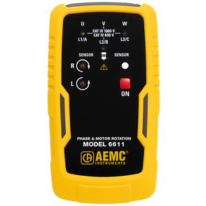 AEMC 6611 – Phase & Motor Rotation Meter
