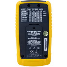 AEMC 6611 – Phase & Motor Rotation Meter