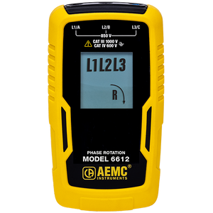 AEMC 6612 – Phase Rotation Meter