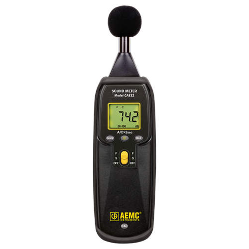 AEMC CA832 Class 2 Sound Level Meter