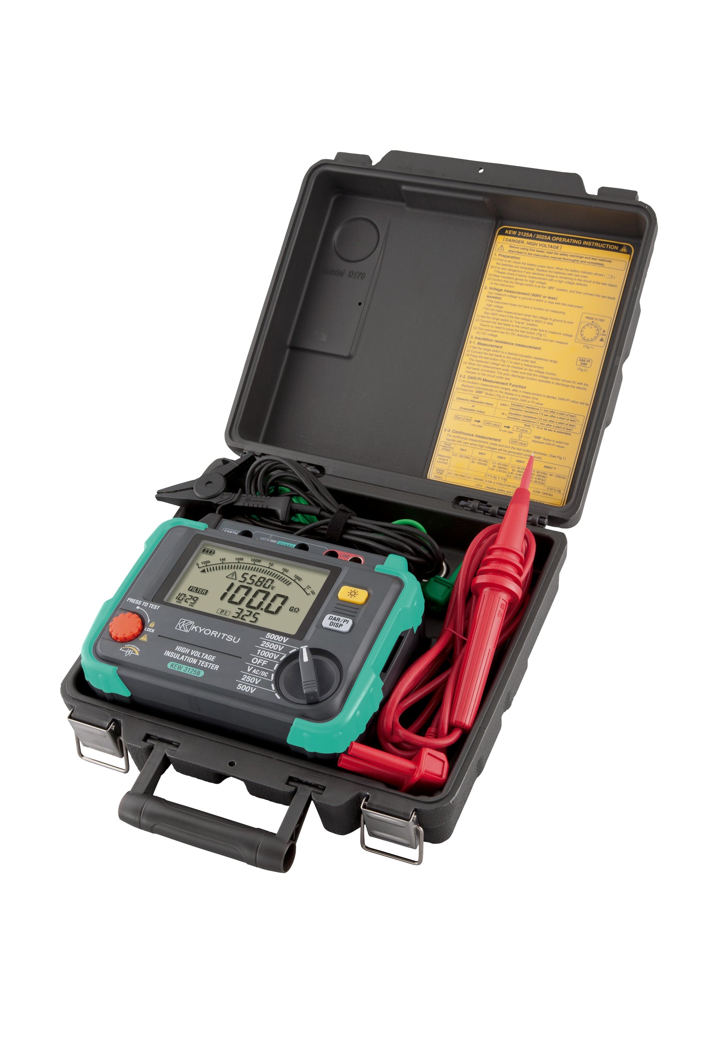 Kyoritsu KEW 3025B – Digital High-Voltage Insulation Tester (Up to 2.5 kV)