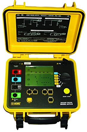 AEMC 6470-B Ground Resistance Tester Kit – 4-Point, 300ft Lead Set