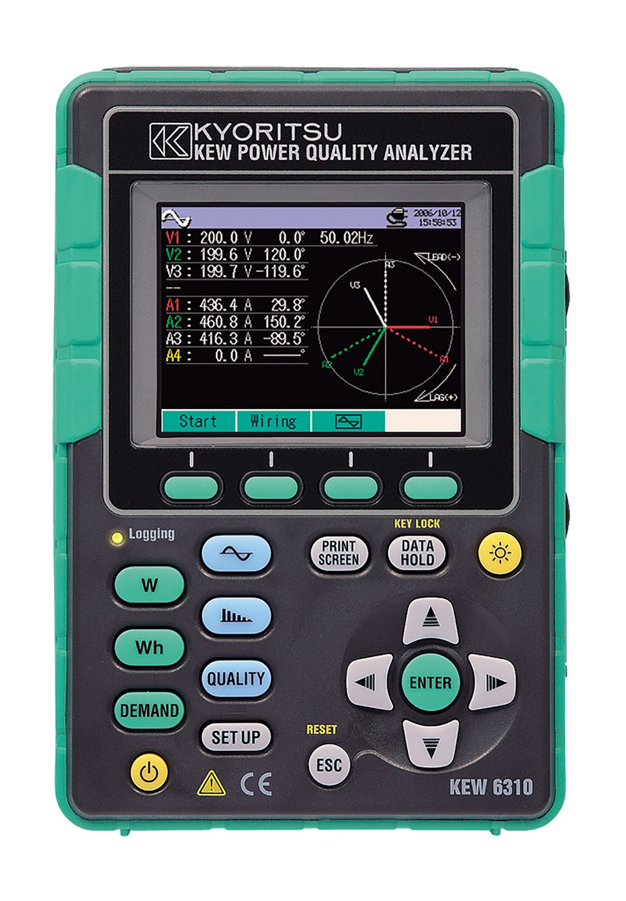 Rental - Kyoritsu KEW 6310  3 Phase Power Quality Analyzer