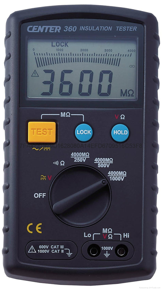 Sterling 360 1000V Digital Insulation / Continuity Tester