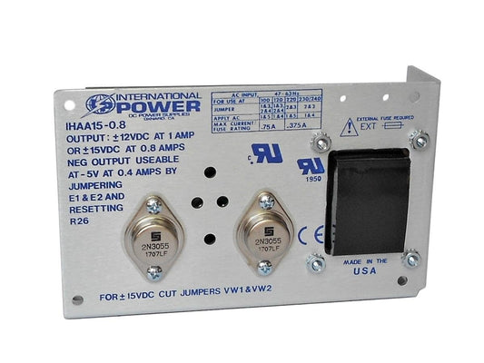 International Power - IHAA15-0.8 - Open Frame Power Supply