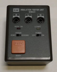 GW Instek - GCM 01 - Insulation Tester
