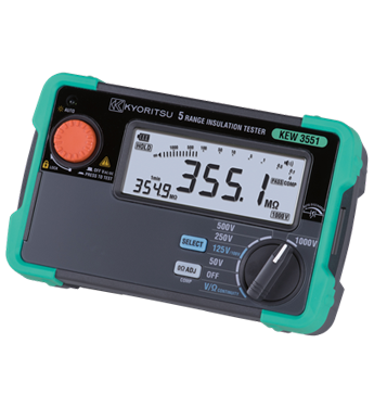 KYORITSU 3551 1000V Digital Insulation / Continuity Tester