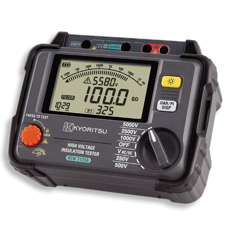 KYORITSU 3125A 5kV 1T Insulation Tester