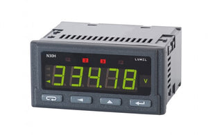 LUMEL N30H Programmable digital panel meter for DC current and voltage