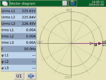 LUMEL Power network analyzer / recorder ND45