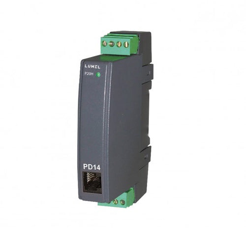 LUMEL P20H Programmable Transducer for DC V and A - RS-485 MODBUS
