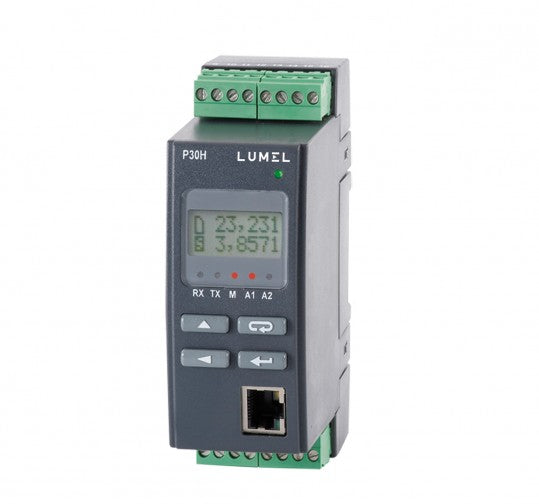 LUMEL P30H data logging DC Power Transducer with RS-485, Ethernet