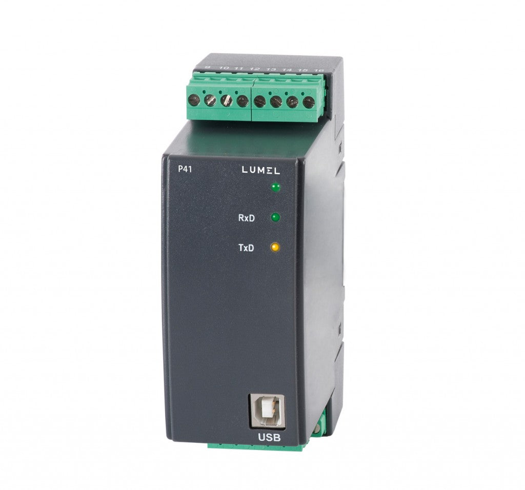 LUMEL P41 Single Phase Transducer of Power Network Parameters