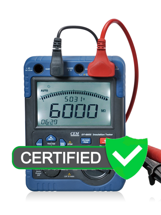 R5002 High Voltage Insulation Tester c/w calibration certificate
