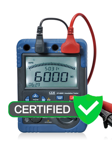 R5002 High Voltage Insulation Tester c/w calibration certificate