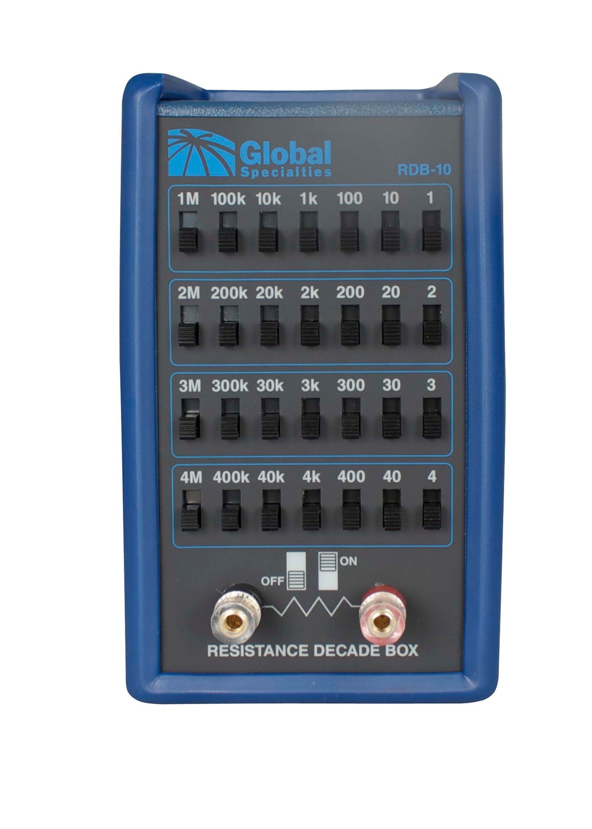 10 Way Rpdb RDB-10: Resistance Decade Box – Duncan Instruments Canada Ltd