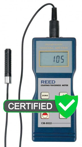 REED CM-8822 Coating Thickness Gauge with ISO certificate – Duncan ...