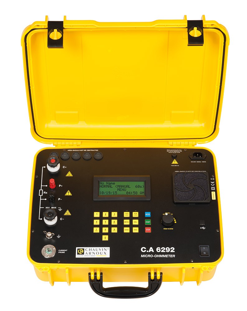 AEMC 6292 Micro-Ohmmeter