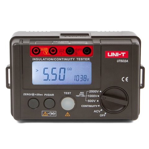 UT502A 2.5 kV Insulation Resistance Tester