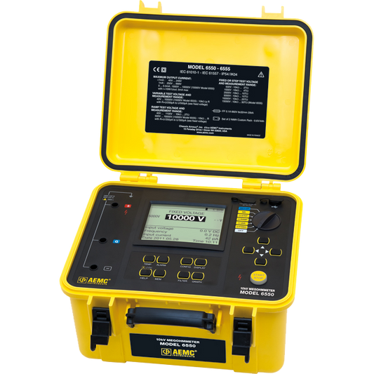 AEMC 6550 Graphical 10kV Megohmmeter